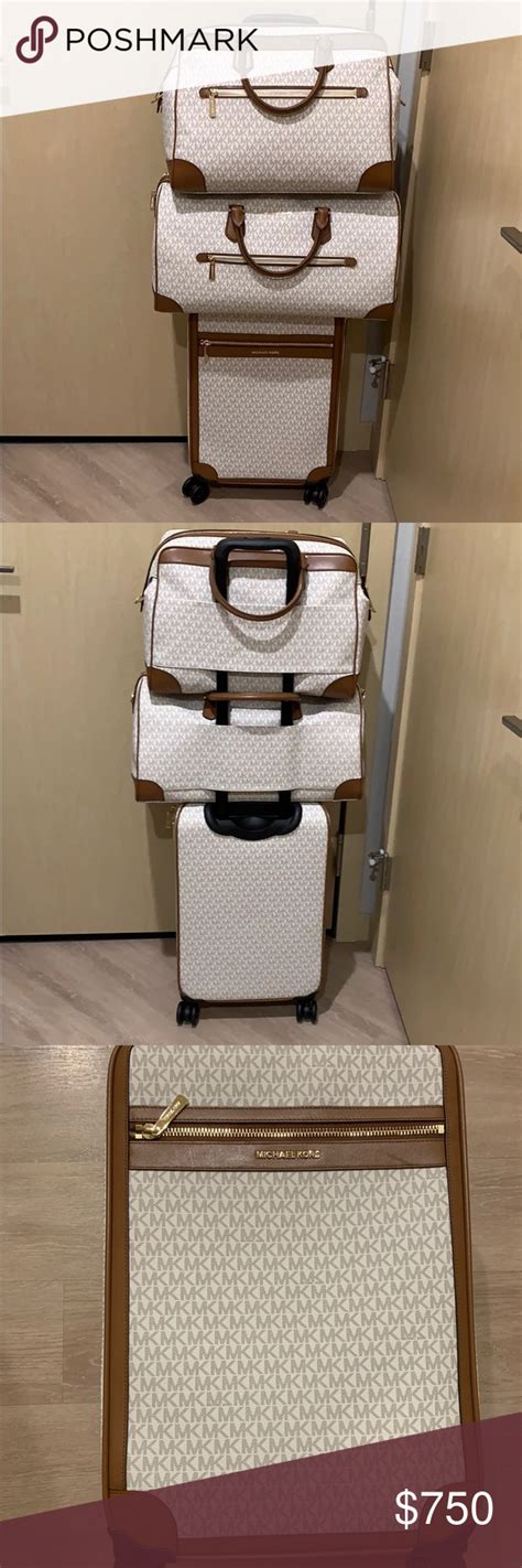 designer luggage sets michael kors|Michael Kors outlet luggage.